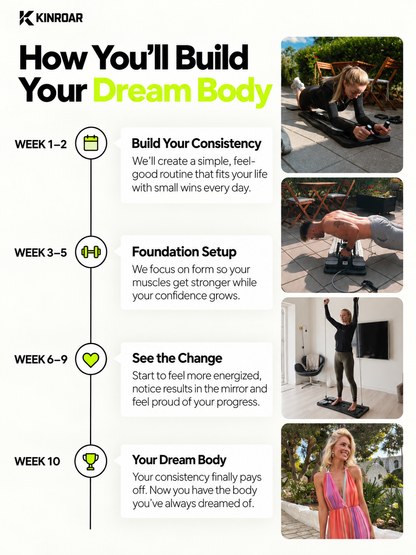 KINROAR™ Pilates Reformer